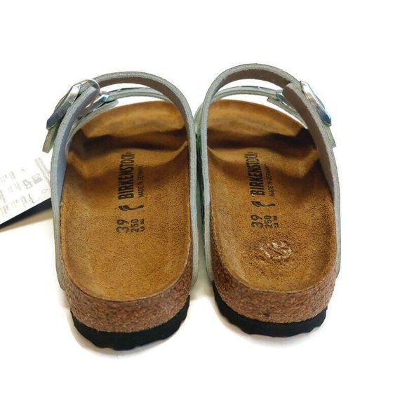 Birkenstock Arizona BS Sandals Womens Size 8-8.5 NARROW Gator Gleam Mineral - Picture 8 of 9